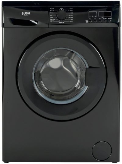Bush WMDF814B 8KG 1400 Spin Washing Machine - Black.